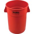 Global Industrial Round Red, Plastic 240462RD
